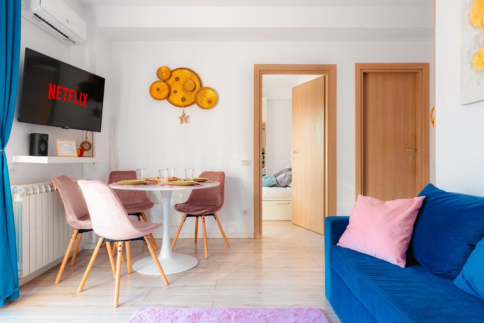 Downtown Apartment Boutique - Blue & Pink Бухарест Екстер'єр фото